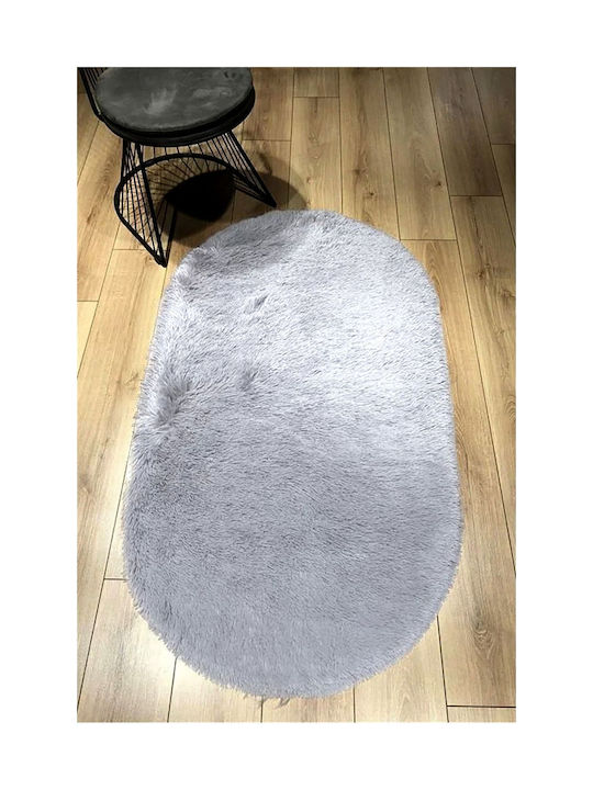 SteweHome Αντιολισθητικό Χαλί Ορθογώνιο Γκρι 100x290cm
