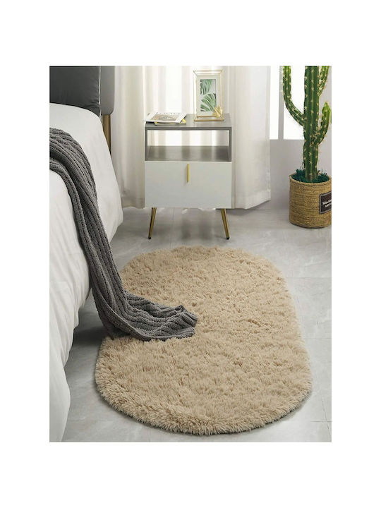 SteweHome Non-Slip Furry Runner Rug 80x290cm