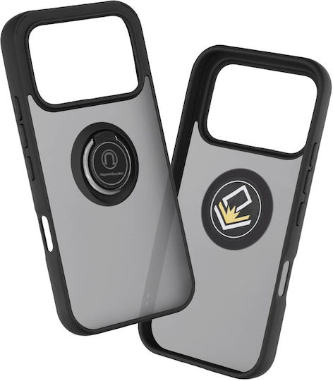 Techsuit Glinth Umschlag Rückseite Schwarz Honor 600