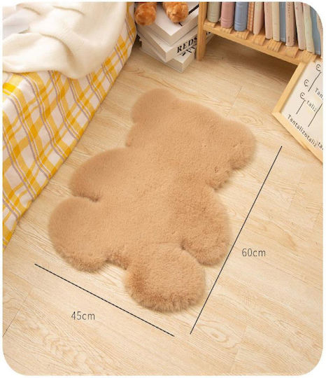 SteweHome Kids Rug Pink By Meter Width 60cm Thickness 60mm