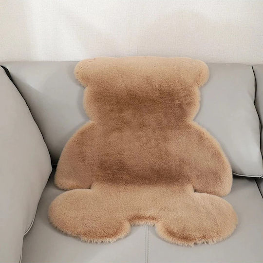 SteweHome Kinderteppich Weiß nach Meter Breite 50cm Dicke 60mm