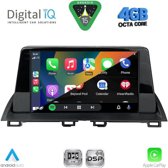 Digital IQ Car Audio System for Mazda 3 2014-2019 Bluetooth USB WiFi GPS Apple CarPlay Android Auto with 9" Touch Screen