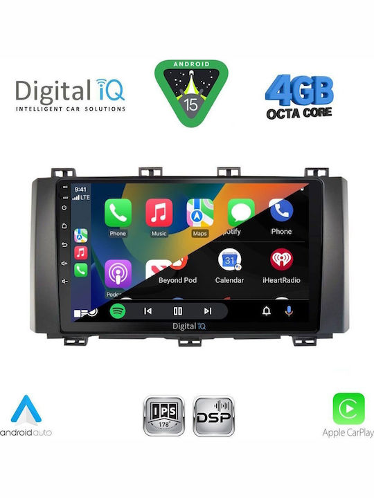 Digital IQ Car Audio System for Seat Ateca 2017 (Bluetooth/USB/WiFi/GPS/Apple CarPlay/Android Auto) with 9" Touch Screen