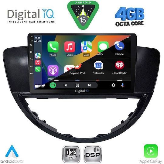 Digital IQ Car Audio System for Subaru Tribeca 2007-2014 Bluetooth USB WiFi GPS Apple CarPlay Android Auto with 9" Touch Screen
