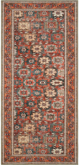 SteweHome Σετ Παιδικών Χαλιών Πορτοκαλί 95x250cm Πάχους 90mm