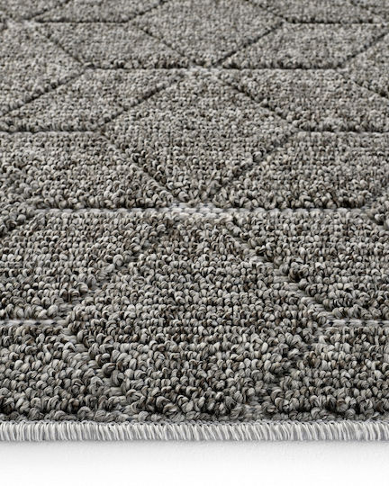 SteweHome Kids Rug Gray By Meter Width 80cm 80x150cm Thickness 90mm