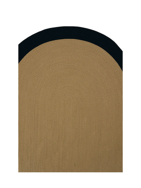 SteweHome Handmade Kids Rug Brown By Meter Width 80cm 80x300cm Thickness 60mm