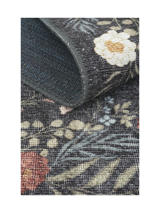 SteweHome Παιδικό Χαλί Μαύρο 115x160cm Πάχους 60mm