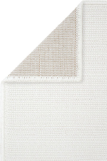 SteweHome Kinderteppich Weiß nach Meter Breite 80cm 80x250cm Dicke 60mm