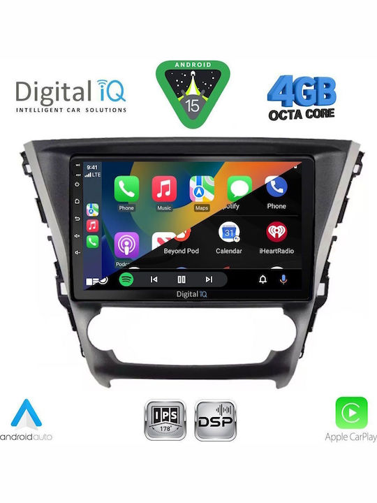 Digital IQ Car Audio System for Toyota Avensis 2016-2019 Bluetooth USB WiFi GPS Apple CarPlay Android Auto with 10" Touch Screen