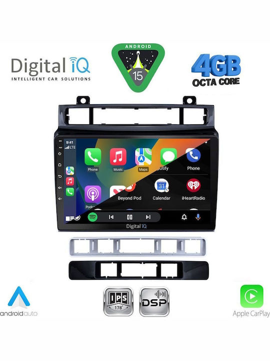 Digital IQ Car Audio System for Volkswagen Touareg 2011-2018 Bluetooth USB WiFi GPS Apple CarPlay Android Auto with 9" Touch Screen