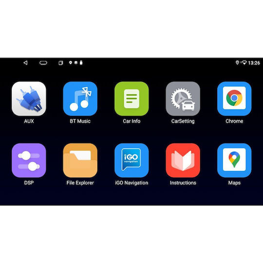 Digital IQ Car Audio System for Peugeot 108 Toyota Aygo Citroen C1 2014-2022 Bluetooth USB WiFi GPS Apple CarPlay Android Auto with 9" Touch Screen