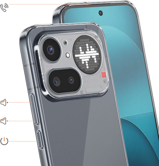 Avizar Husa Nimic Telefon 4a Pro Moale Ultra-subțire 1.5mm Silicon Transparentă