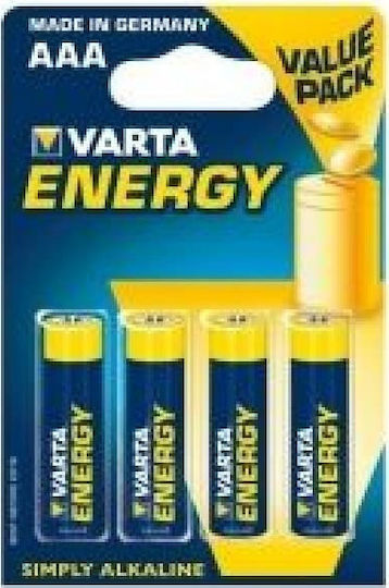 Varta Varta Energy Alkaline Battery AAA 4 Pieces