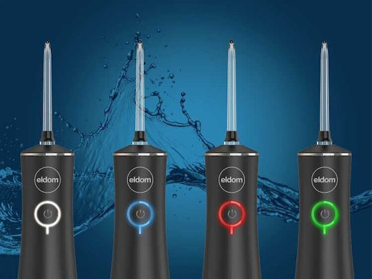 Eldom Water Flosser mit Reiseetui Schwarz