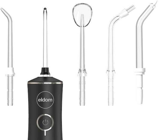 Eldom Water Flosser mit Reiseetui Schwarz