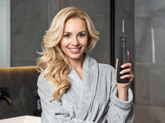 Eldom Water Flosser mit Reiseetui Schwarz