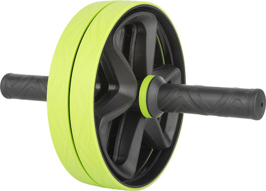 AMILA 44049 Abdominal Wheel Black with Anti-Slip Handles