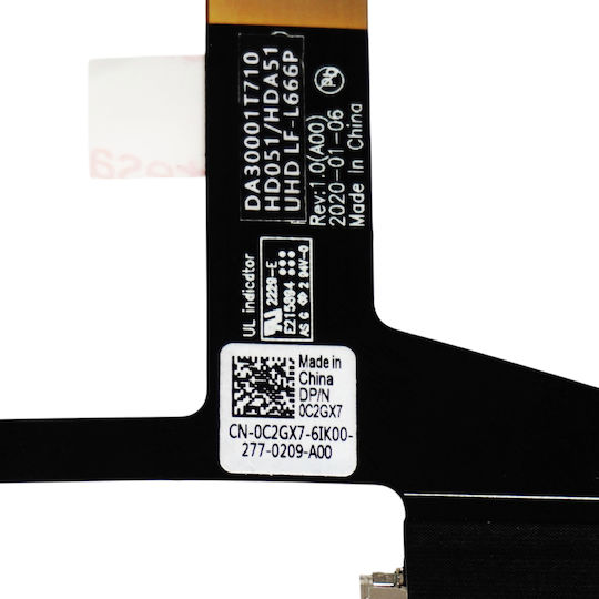 Screen Flex Cable for Laptop Dell XPS 15 9520 9530 Precision 5570 5580