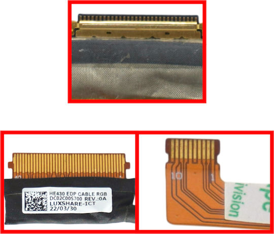 Screen Flex Cable for Laptop Lenovo Thinkpad E14 Gen 3 E14 Gen 4