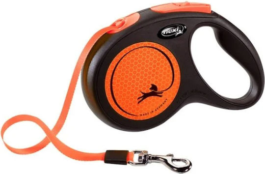 Flexi Dog Leash/Lead Strap Neon in Light Blue Colour 5m up to 25kg
