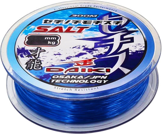Daiki Salt Fishing Line 300 M 0.45 Mm 25 Kg