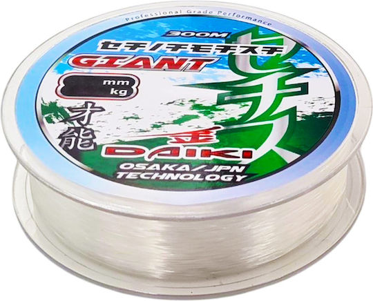 Πετονιά Daiki Giant 300 Μ 0,45 Χιλ 25 Κιλά