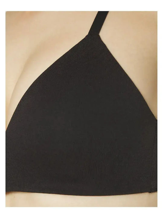 Bra without Underwire Black