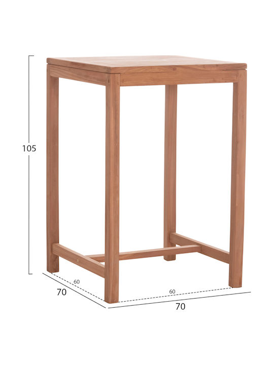 Set Bar de Exterior Presscot 3 Piese Culoare Naturală