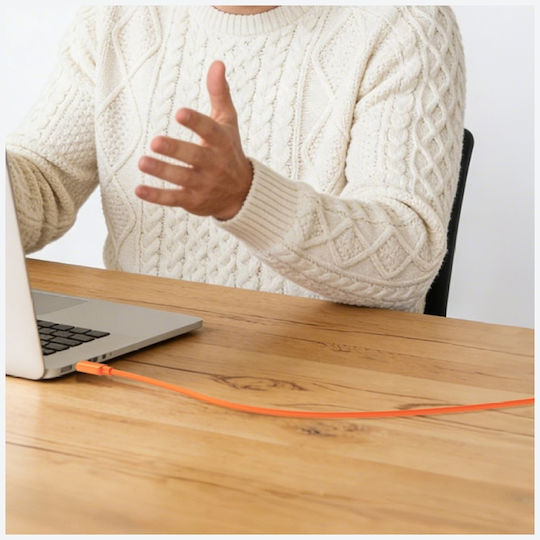 Usams USB 2.0 Kabel USB-C männlich - USB-C 30W Schwarz SJ788USB01