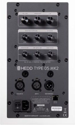Hedd Audio Type 07 Mk2 Αυτοενισχυόμενο Ηχείο Studio Monitor 2x100w Rms White Τεμάχιο