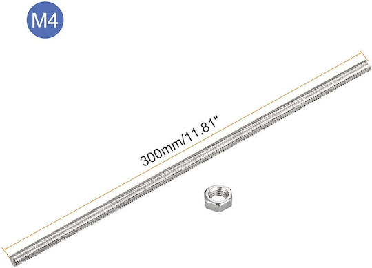 Βίδα Inox με Μήκος 12mm