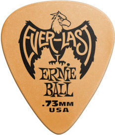 Ernieball 9190 Orange Everlast Πένες 0.73mm 12 Τμχ