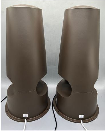 Audiodesigner Gdg-lse-l Brown Outdoor Speaker 6 5'' Led Piece
