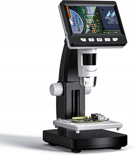 Microscop Digital Biologic USB Educațional cu Ecran