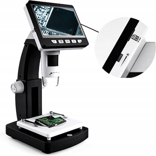 Microscop Digital Biologic USB Educațional cu Ecran
