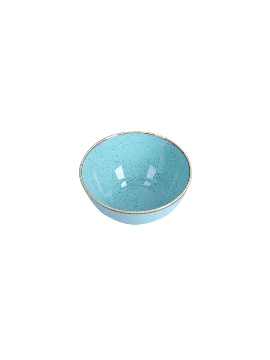 Porland Round Blue Porcelain Serving Bowl