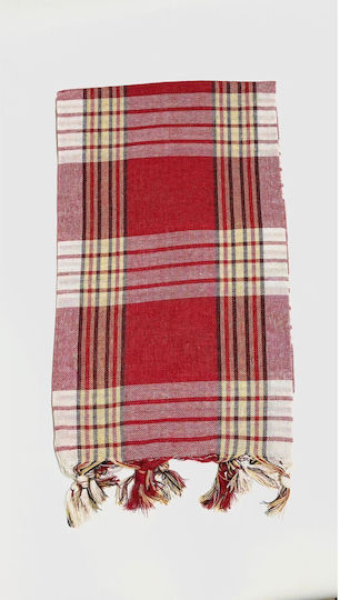 SteweHome Cotton Red Beach Towel 170x80cm