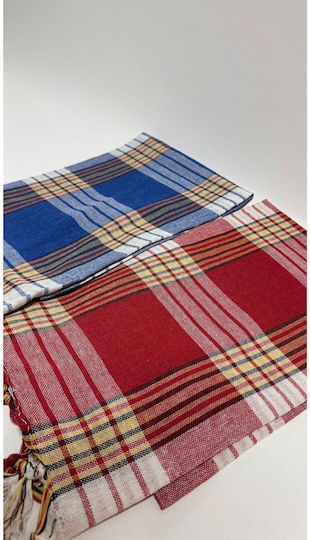 SteweHome Cotton Red Beach Towel 170x80cm