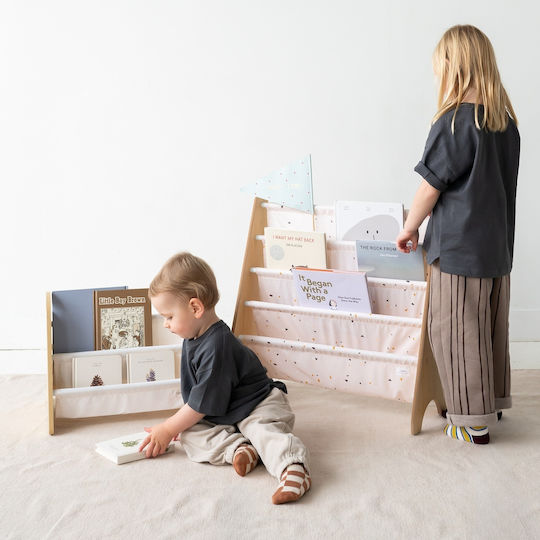 Holz Boden Bücherregal Ecru