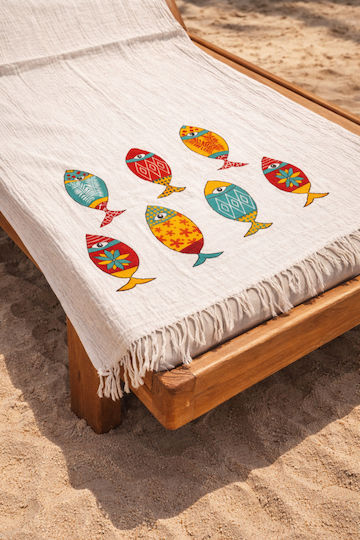 SteweHome Cotton Beach Towel 170x90cm