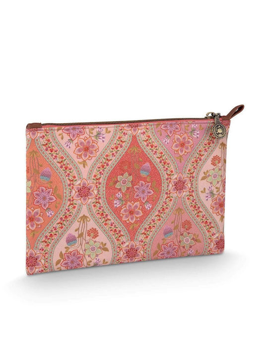 Pip Studio Neseser Charly Flat Pouch Ornamento Portocaliu