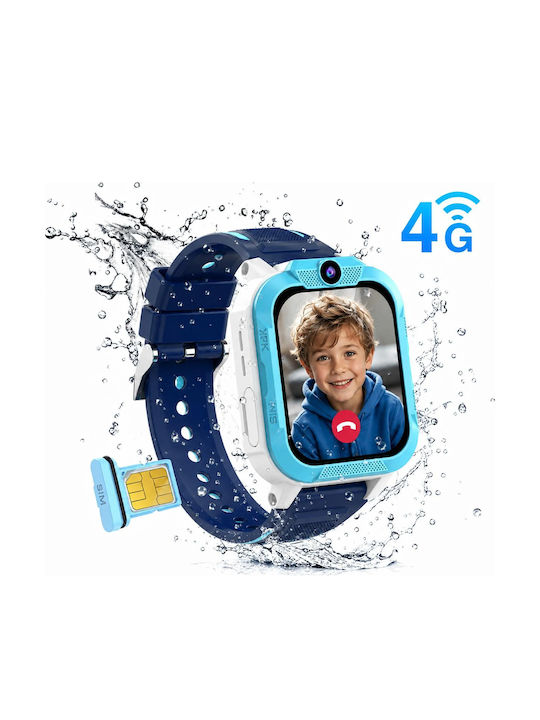 BlackView Παιδικό Smartwatch 4G με GPS & Κάμερα Μπλε