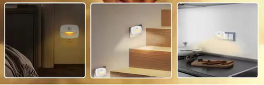 LED Lumină de Noapte cu Senzor de Mișcare