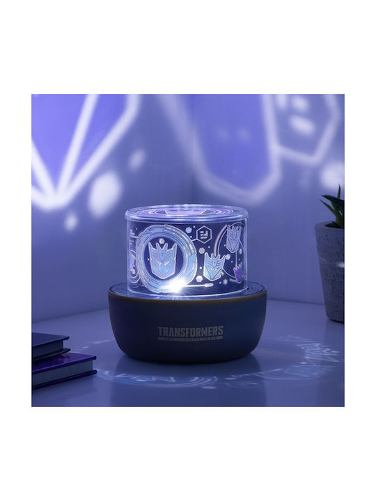 Paladone Led Περιστρεφόμενο Παιδικό Φωτιστικό Projector Πολύχρωμο 12x11cm