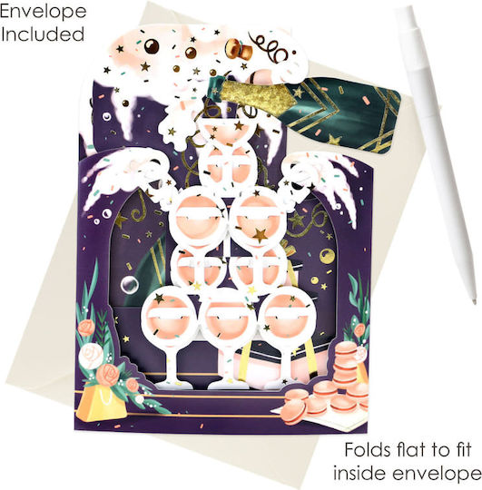 Santoro Congratulations Swing Card 3d