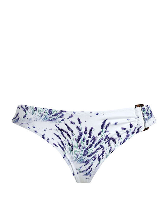 Slip Bikini Alb