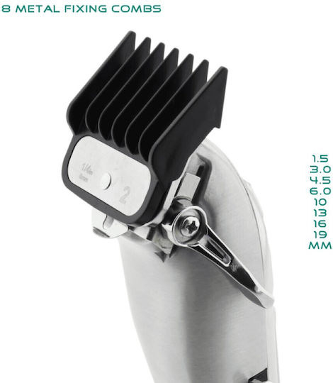 Lim Hair Cutlim Επαγγελματική Κουρευτική Μηχανή Ασημί