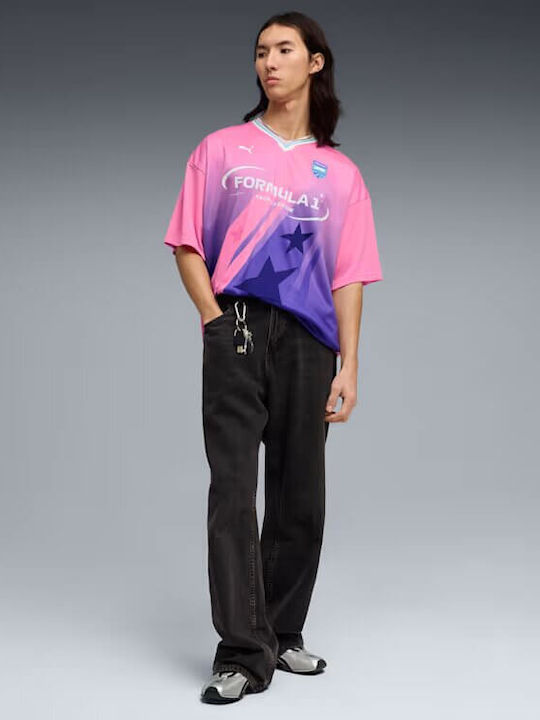 Tricou Sport Jersey Roz Liliac