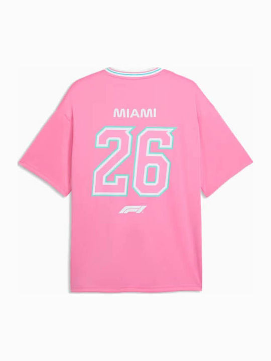 Tricou Sport Jersey Roz Liliac